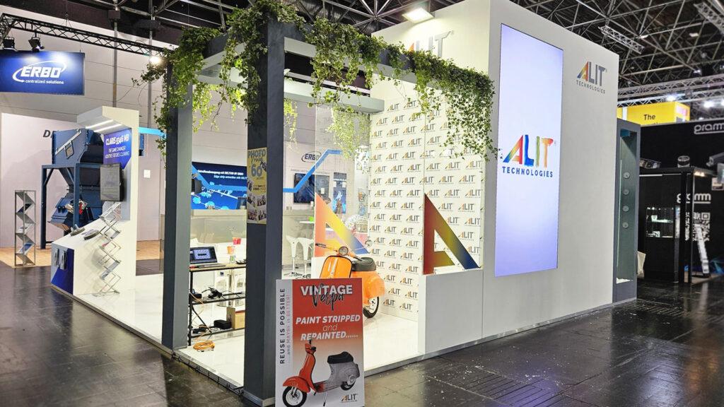 Alit Technologies stand Aluminium