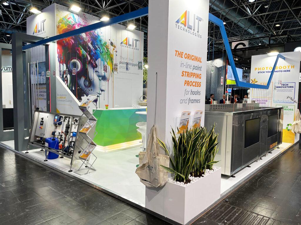 Alit Technologies stand Aluminium