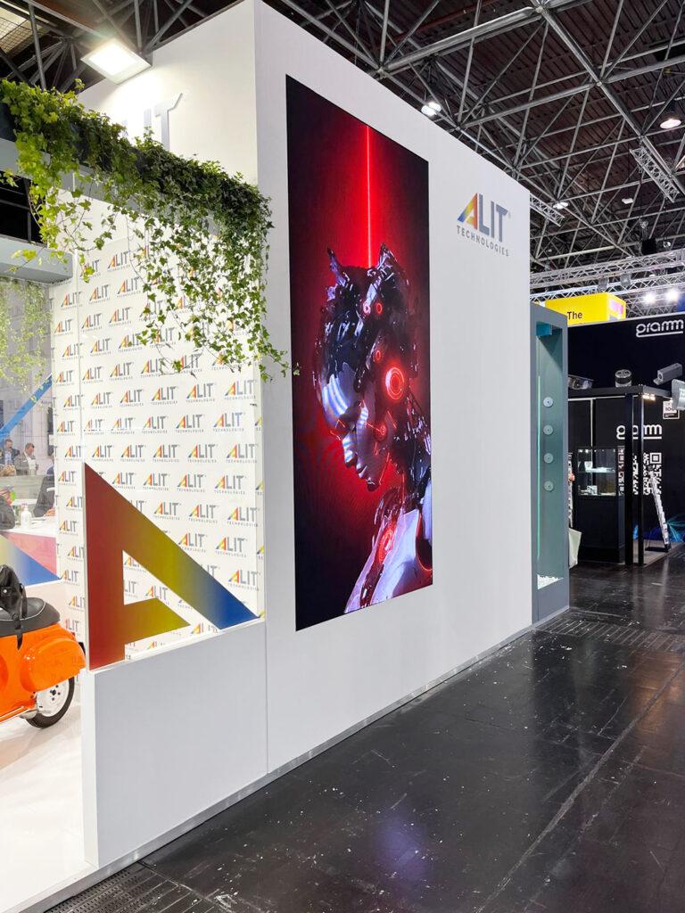 Alit Technologies stand Aluminium