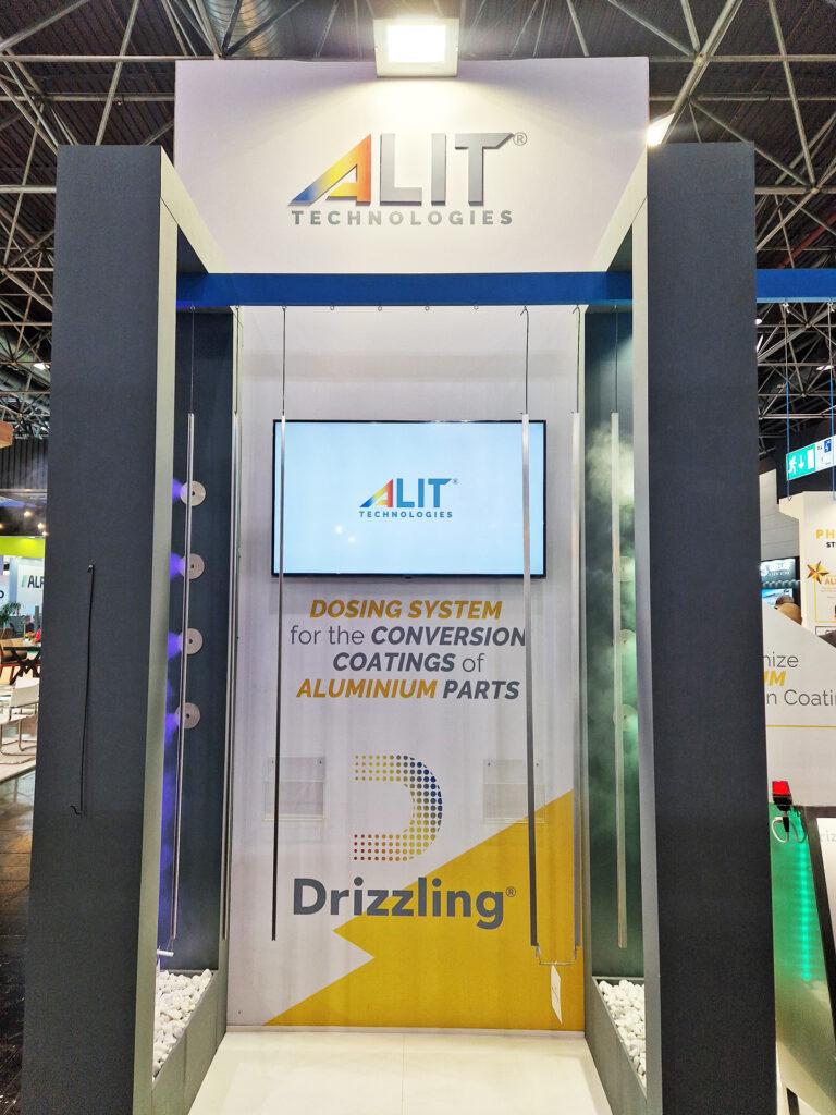 Alit Technologies stand Aluminium