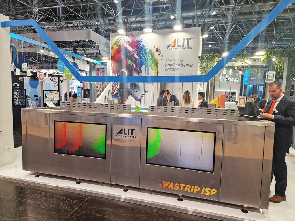 Alit Technologies stand Aluminium